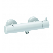 Смеситель для душа Kludi Bozz 352035338 термостатический белый матовый