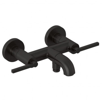 Смеситель для ванны Kludi Nova Fonte Puristic 20540N215 оружейная сталь