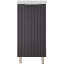 Тумба под раковину Style Line Соло ЛС-00002427 40 графит нубук