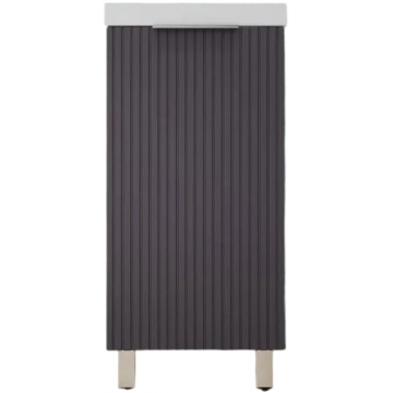 Тумба под раковину Style Line Соло ЛС-00002427 40 графит нубук