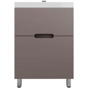 Тумба с раковиной Style Line Матис ЛС-00002433/СС-00002467 60 тауп темный