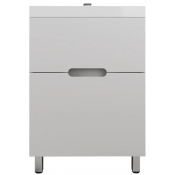 Тумба с раковиной Style Line Матис ЛС-00002441/СС-00002467 60 белый матовый