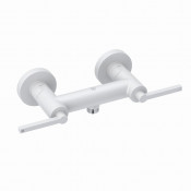 Смеситель для душа Kludi Nova Fonte Puristic 207105315 белый матовый