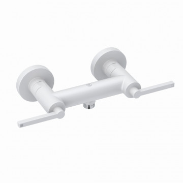 Смеситель для душа Kludi Nova Fonte Puristic 207105315 белый матовый