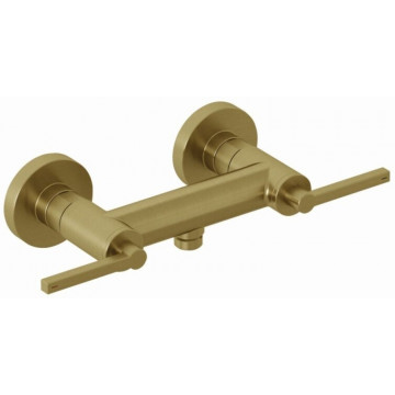 Смеситель для душа Kludi Nova Fonte Puristic 20710N015 золото брашированное