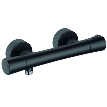 Смеситель для душа Kludi Zenta SL 351003938 термостатический черный матовый