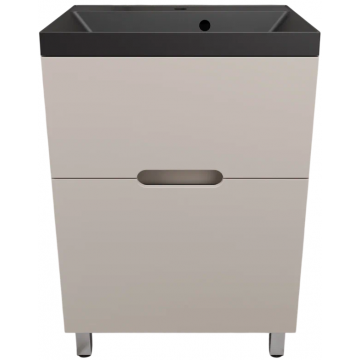 Тумба с раковиной Style Line Матис ЛС-00002431/СС-00002470 60 крем