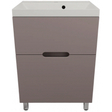 Тумба с раковиной Style Line Матис ЛС-00002433/СС-00002468 60 тауп темный