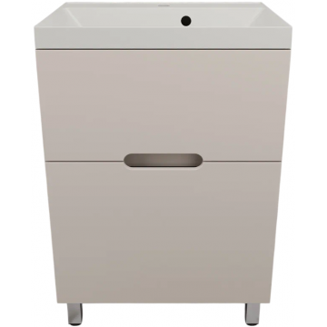 Тумба с раковиной Style Line Матис ЛС-00002431/СС-00002468 60 крем