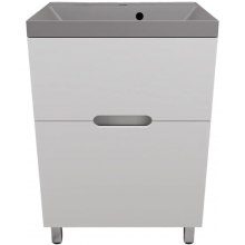 Тумба с раковиной Style Line Матис ЛС-00002441/СС-00002469 60 белый матовый