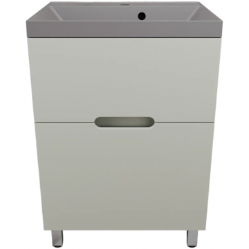 Тумба с раковиной Style Line Матис ЛС-00002432/СС-00002469 60 олива