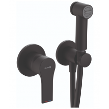 Гигиенический душ со смесителем Kludi Zenta SL 489983965 черный матовый