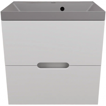 Тумба с раковиной Style Line Матис ЛС-00002444/СС-00002469 60 белый матовый