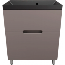 Тумба с раковиной Style Line Матис ЛС-00002436/СС-00002471 70 тауп темный