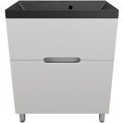 Тумба с раковиной Style Line Матис ЛС-00002442/СС-00002471 70 белый матовый