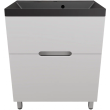 Тумба с раковиной Style Line Матис ЛС-00002442/СС-00002471 70 белый матовый