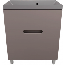 Тумба с раковиной Style Line Матис ЛС-00002436/СС-00002473 70 тауп темный