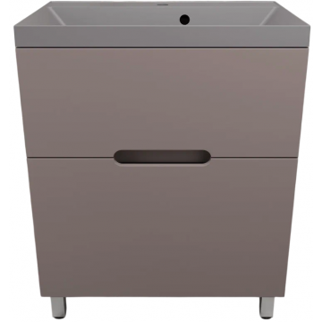 Тумба с раковиной Style Line Матис ЛС-00002436/СС-00002473 70 тауп темный