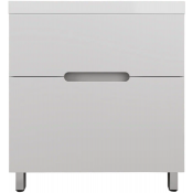 Тумба под раковину Style Line Матис ЛС-00002443 80 белый матовый