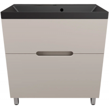 Тумба с раковиной Style Line Матис ЛС-00002437/СС-00002474 80 крем