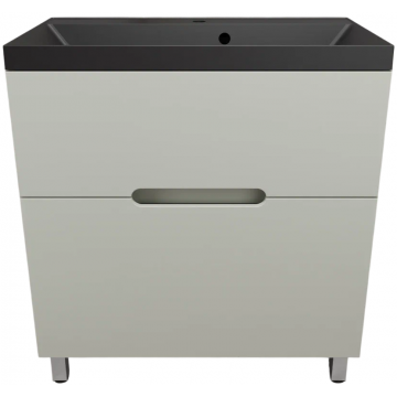 Тумба с раковиной Style Line Матис ЛС-00002438/СС-00002474 80 олива