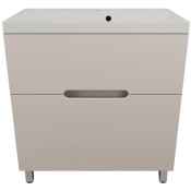 Тумба с раковиной Style Line Матис ЛС-00002437/СС-00002475 80 крем