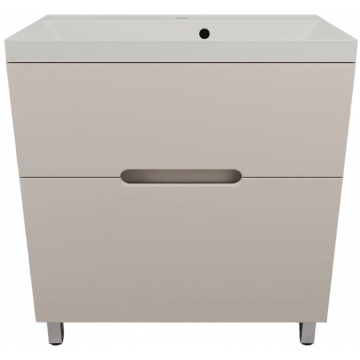 Тумба с раковиной Style Line Матис ЛС-00002437/СС-00002475 80 крем