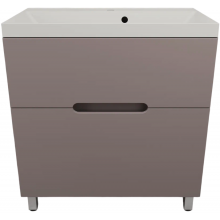 Тумба с раковиной Style Line Матис ЛС-00002439/СС-00002475 80 тауп темный