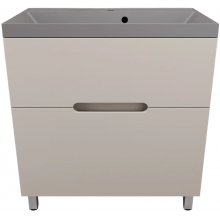 Тумба с раковиной Style Line Матис ЛС-00002437/СС-00002476 80 крем