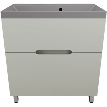 Тумба с раковиной Style Line Матис ЛС-00002438/СС-00002476 80 олива