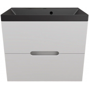 Тумба с раковиной Style Line Матис ЛС-00002445/СС-00002471 70 белый матовый