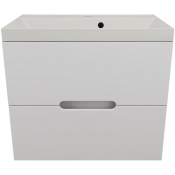 Тумба с раковиной Style Line Матис ЛС-00002445/СС-00002472 70 белый матовый