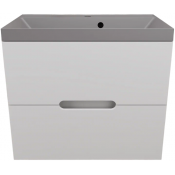 Тумба с раковиной Style Line Матис ЛС-00002445/СС-00002473 70 белый матовый