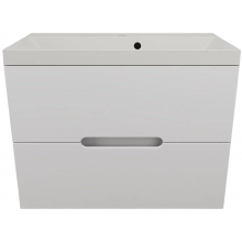 Тумба с раковиной Style Line Матис ЛС-00002446/СС-00002475 80 белый матовый