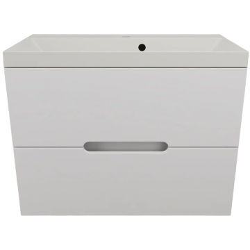 Тумба с раковиной Style Line Матис ЛС-00002446/СС-00002475 80 белый матовый