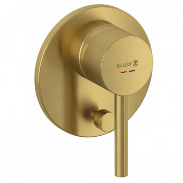 Смеситель для душа Kludi Bozz 38716N076 брашированное золото