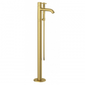 Смеситель для ванны Kludi Bozz 38590N076 брашированное золото