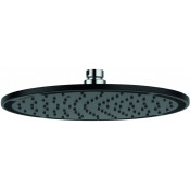 Верхний душ Kludi A-Qa 6432587-00 черный матовый/хром