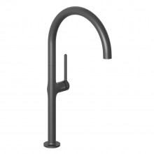 Смеситель для кухни Kludi Reef 508036675 черный матовый