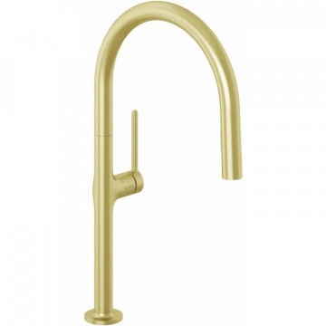 Смеситель для кухни Kludi Reef 50851N075 золото брашированное