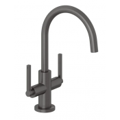 Смеситель для раковины Kludi Nova Fonte Puristic 20118N215 оружейная сталь