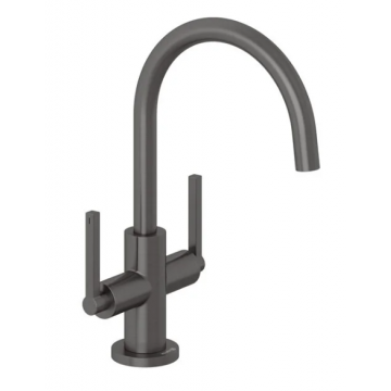 Смеситель для раковины Kludi Nova Fonte Puristic 20118N215 оружейная сталь