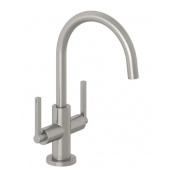 Смеситель для раковины Kludi Nova Fonte Puristic 20118N515 никель брашированный