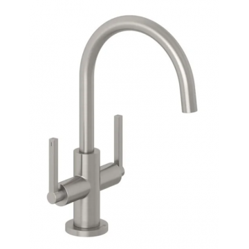 Смеситель для раковины Kludi Nova Fonte Puristic 20118N515 никель брашированный