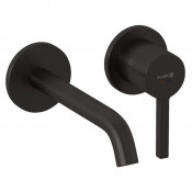 Смеситель для раковины Kludi Nova Fonte Pura 20244N215 сталь оружейная брашированная