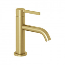 Смеситель для раковины Kludi Nova Fonte Pura 20028N015 золото брашированное