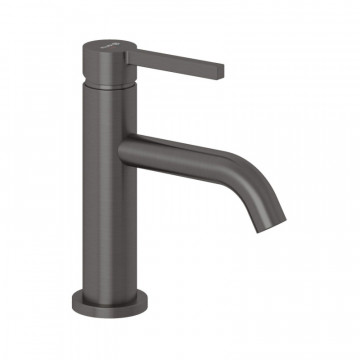 Смеситель для раковины Kludi Nova Fonte Pura 20028N215 оружейная сталь