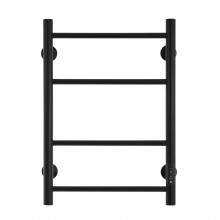 Полотенцесушитель электрический Energy ROUND 600*400 черный EETR0ROUND604R905M