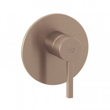 Смеситель для душа Kludi Nova Fonte Puristic 20755N115 бронза брашированная