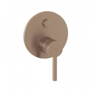 Смеситель для душа Kludi Nova Fonte Puristic 20759N115 бронза брашированная